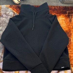 Juicy Couture Black High-Neck Sweatshirt